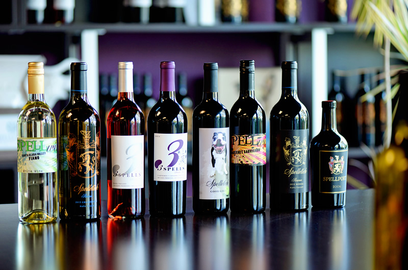 Selection of wines